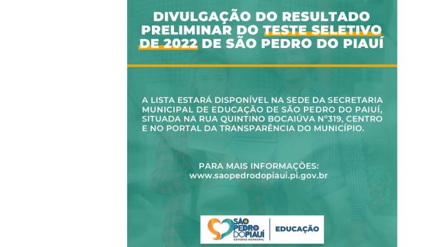 Em São Pedro do Piauí, salas de vacinas estão abertas em novos